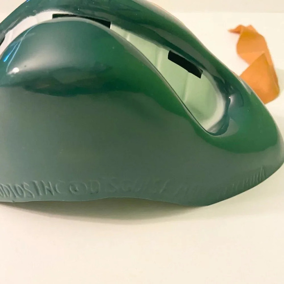 2009 TMNT Michelangelo Ninja  Turtle Plastic Mask Ages 14+ Halloween Cosplay - Picture 9 of 13